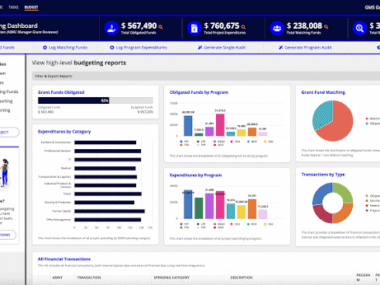 Grant Tracking Software